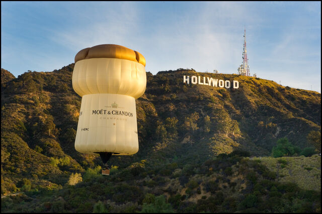 A marca sempre teve uma ligação forte a Hollywood