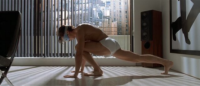 Christian Bale em Psicopata Americano (2000)