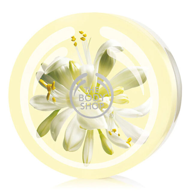 Exemplo: Esfoliante de banho Moringa, The Body Shop, €6