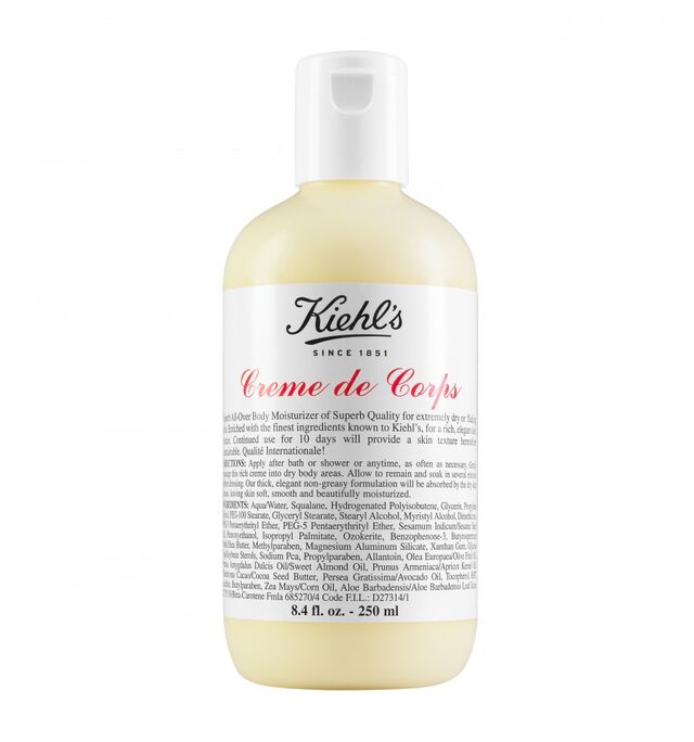 Exemplo: Creme de Corps, Kiehl’s, €10