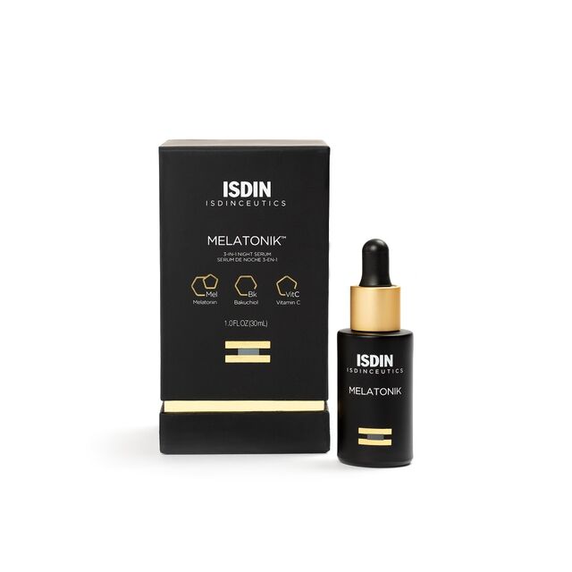 Exemplo: Sérum 3 em 1, ISDINCEUTICS Melatonik™
