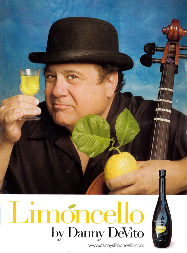 O limoncello de Danny DeVito