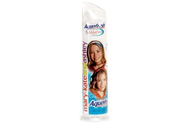 Aquafresh Bubble Cool da Mary- Kate e Ashley Olsen