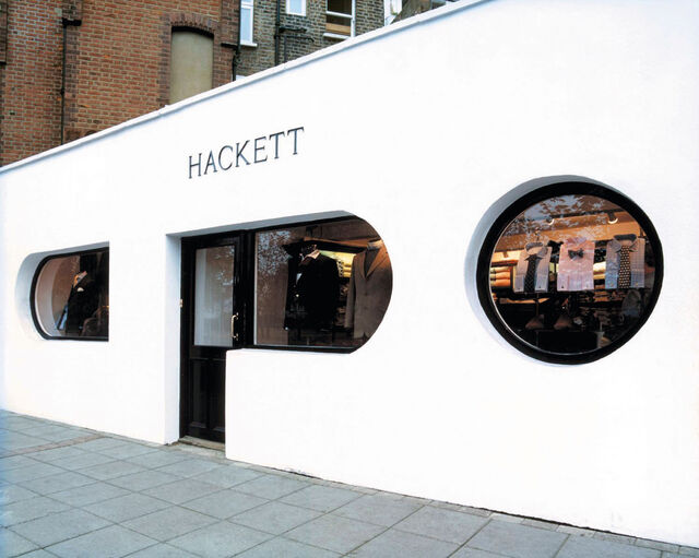 Primeira loja de Jeremy Hackett em King's Road.
