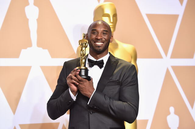 Kobe Bryant na 90ª. edição dos prémios Óscar, a 4 de março de 2018