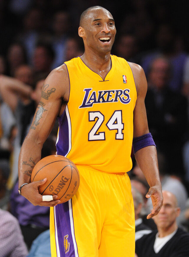 Kobe Bryant no jogo contra os New Orleans Hornets, em Los Angeles, a 20 de abril de 2011