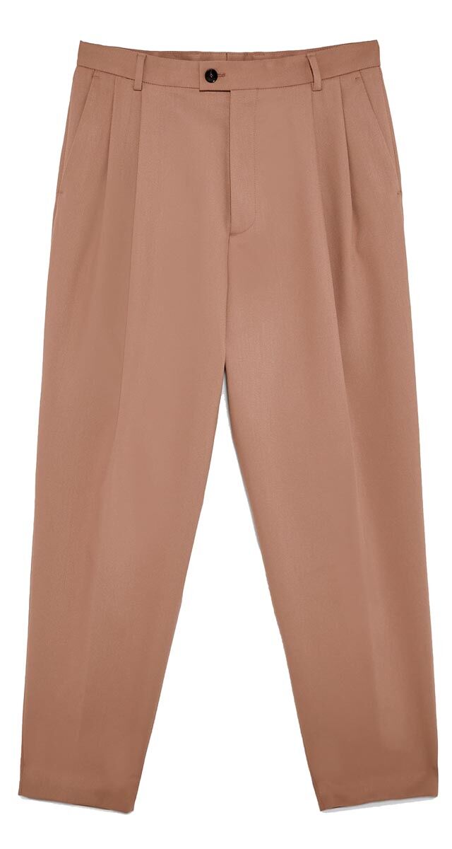 Calças oversize, € 39,95, Zara