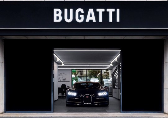 Novo concessionário da Bugatti em Paris não está aberto ao público