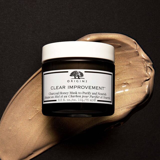 Máscara Facial de Mel e Carvão, €31,55, Origins