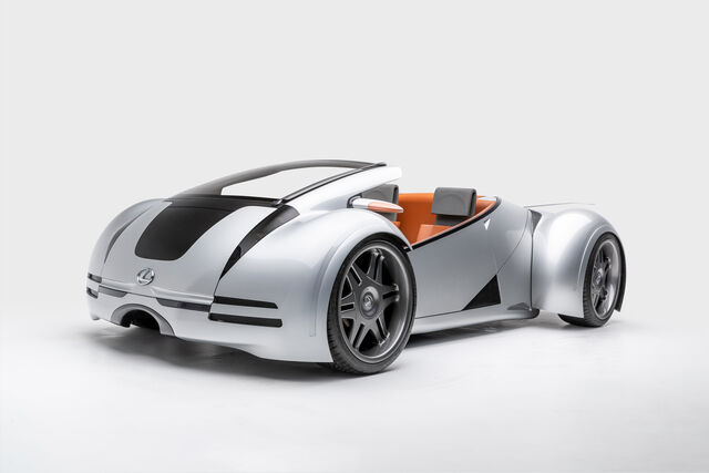 O Lexus criado especialmente para o filme Minority Report com Tom Cruise, de 2002.
