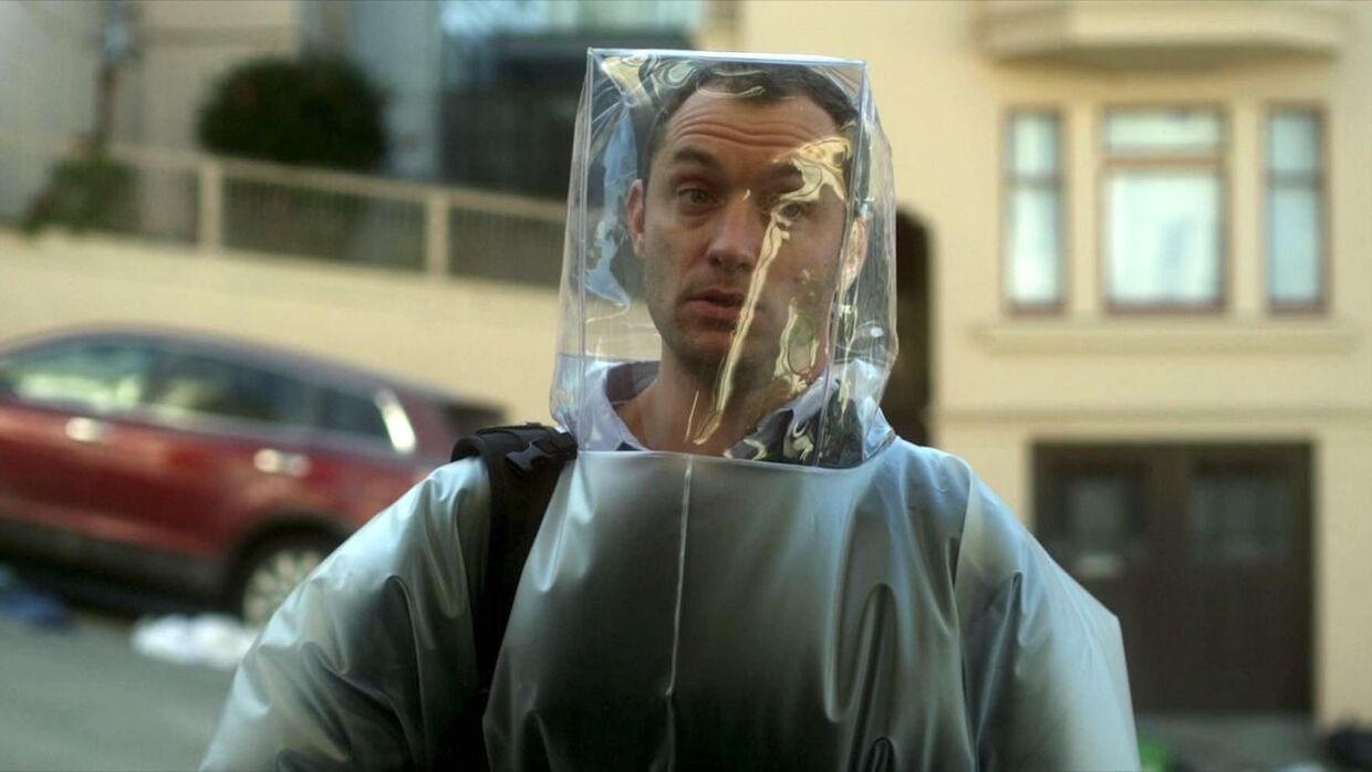 Jude Law, no filme Contágio.