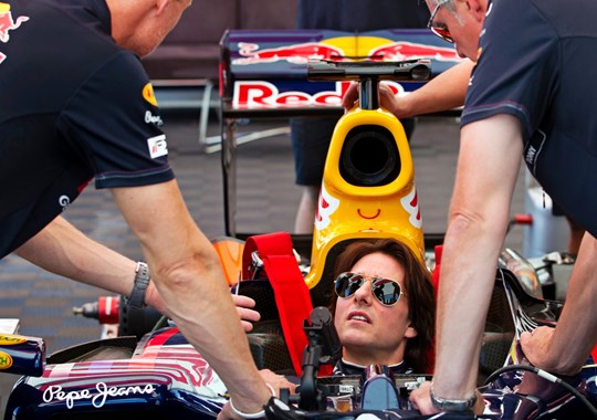 O dia em que Tom Cruise conduziu um Fórmula 1 da Red Bull