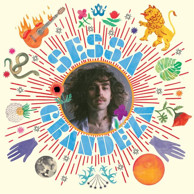A capa do disco Grandeza, o primeiro projeto a solo de Sessa.