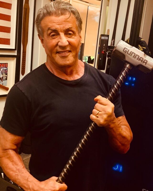 Sylvester Stallone, 73 anos