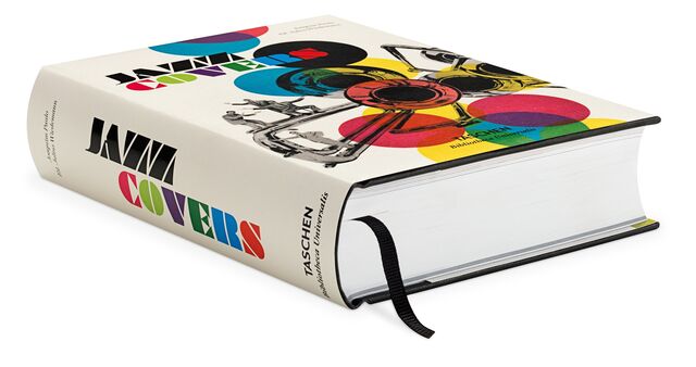 O livro " Jazz Covers" , editado por Taschen