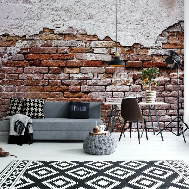  Papel de parede Grunge Brick Wall, a partir de  €22,99, europosters.pt.png