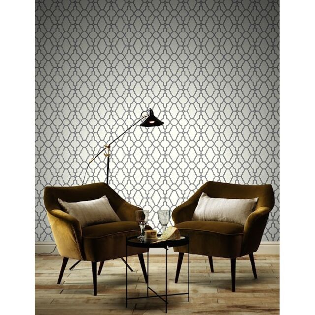  Papel de parede Ornamental Branco Lacado, €19,99, Leroy Merlin.jpg