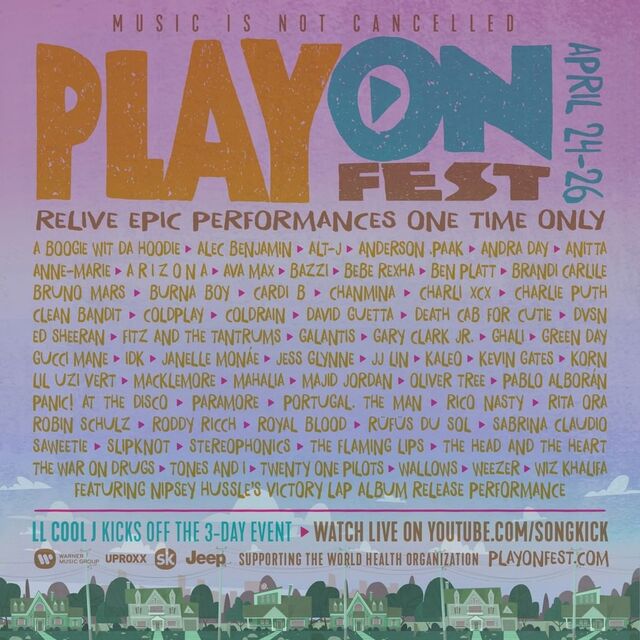 O cartaz do PlayOn Fest