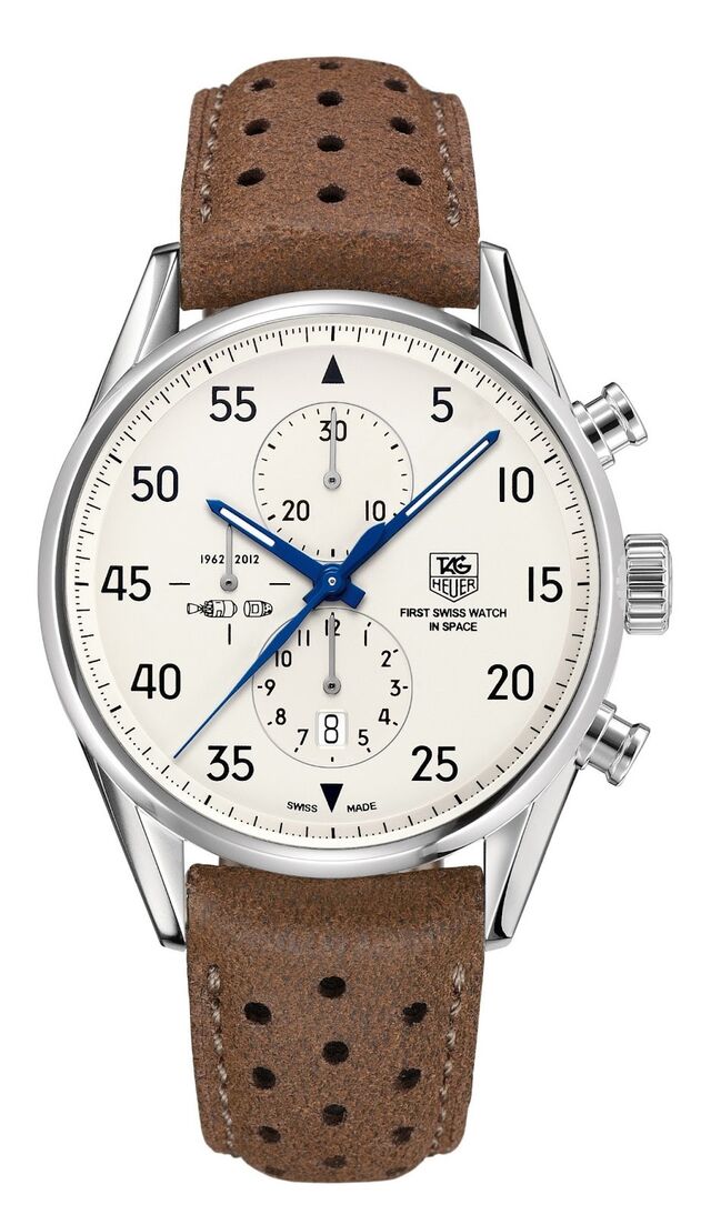 O relógio de Elon Musk (TAG Heuer Carrera Calibre 1887 SpaceX)