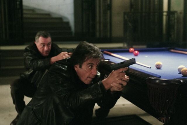 Robert De Niro e Al Pacino em As Duas Faces da Lei (2008)