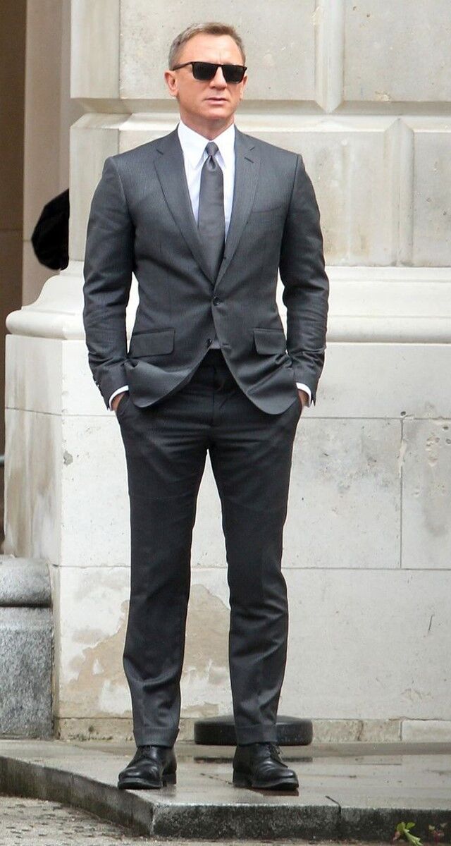 Daniel Craig como James Bond em Spectre (2015).