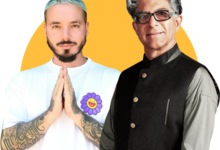 Um duo improvável que convida à meditação