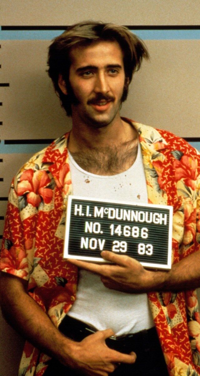 Nicolas Cage em Arizona Junior (1987)