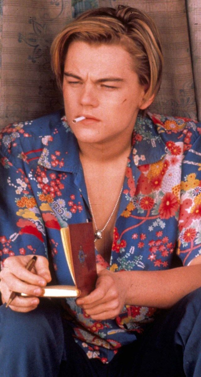 Leonardo DiCaprio em Romeu+Julieta (1996)