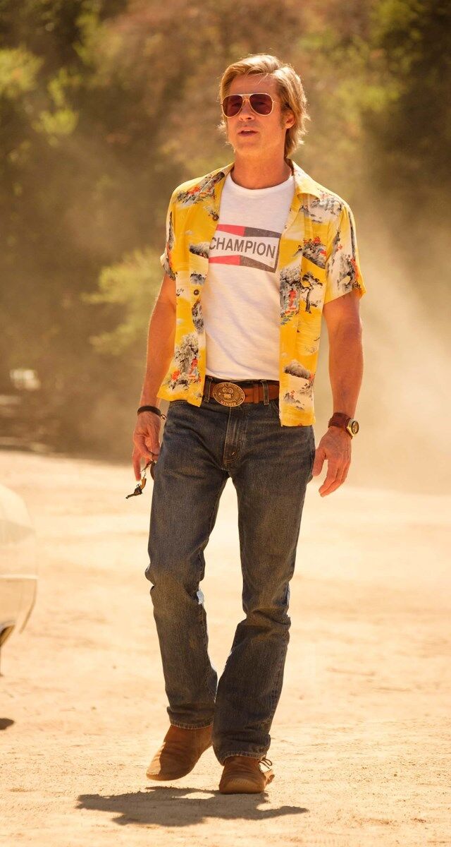 Brad Pitt em Era Uma Vez em …Hollywood (2019)