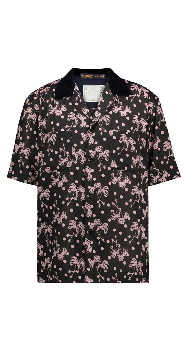 Camisa em algodão estampado, € 535, Sacai
