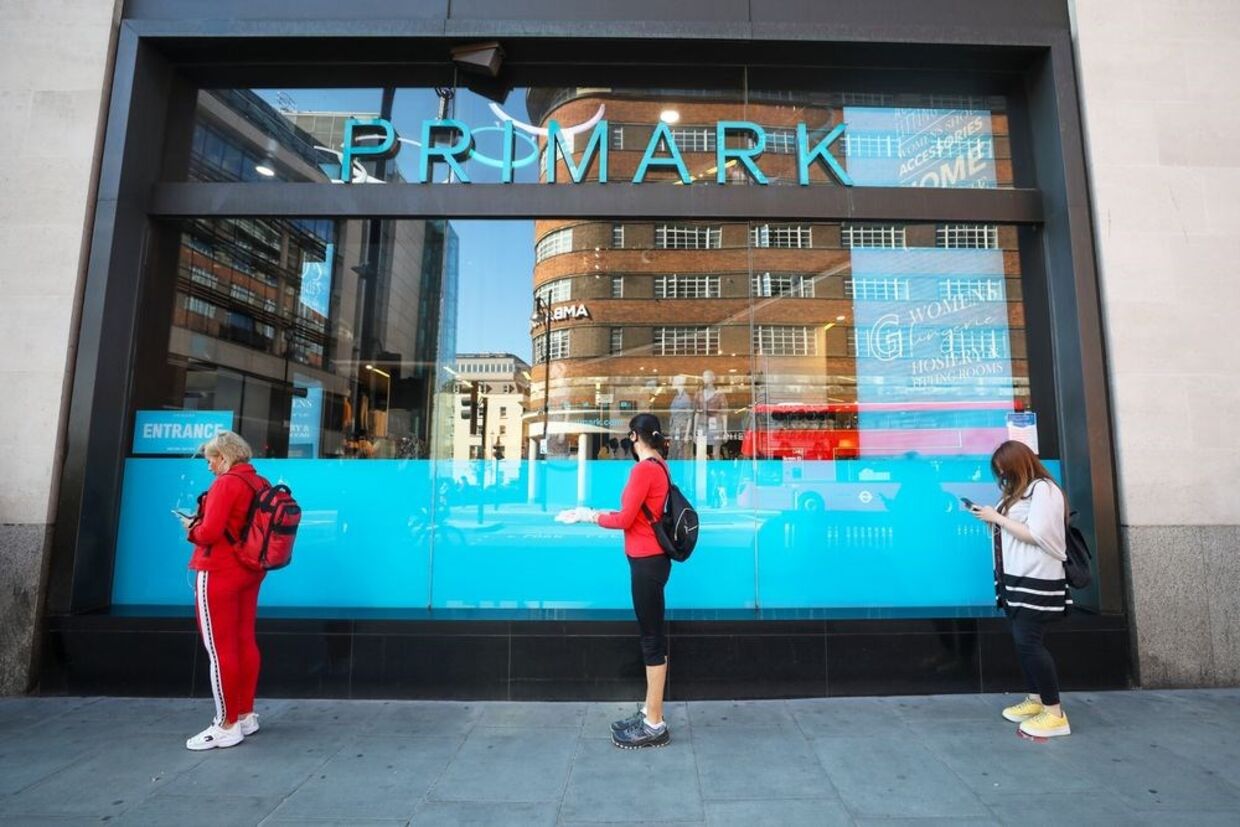 Uma loja da Primark em Londres