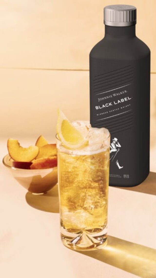 Esta edição limitada da Johnnie Walker foi concebida para ser totalmente reciclável.