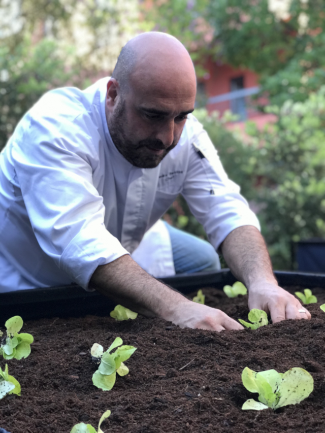 A Horta do Chef é a mais recente iniciativa dentro do projeto de sustentabilidade do hotel.