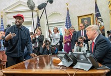 Estará Kanye West a conspirar com Trump?