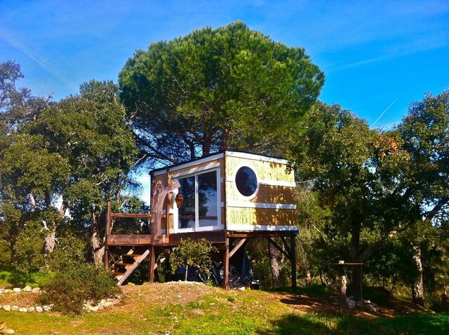 Árvore-Hut Ecolodge em São Bartolomeu da Serra, Santiago do Cacém.
