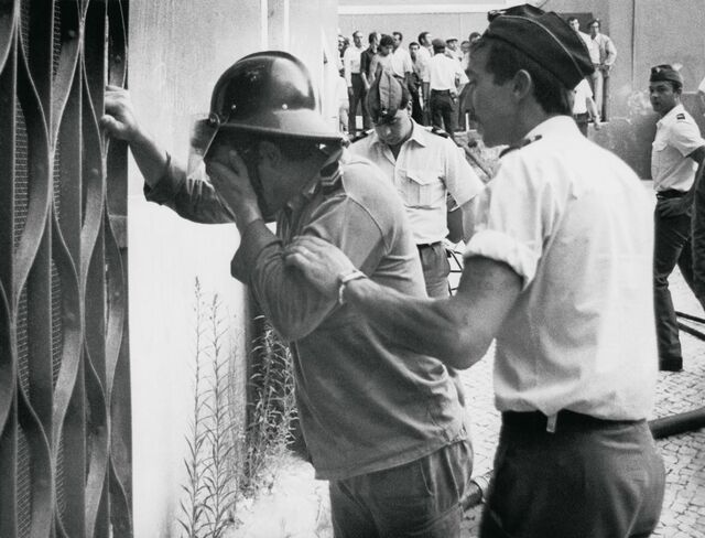 Incêndio nos Armazéns Grandella, agosto de 1988.
