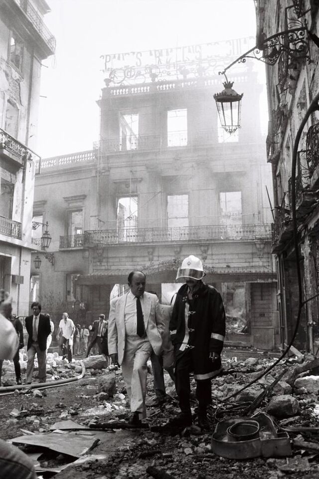 Incêndio nos Armazéns Grandella, agosto de 1988.