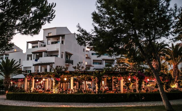 Restaurante O Pescador, no Pine Cliffs Resort.