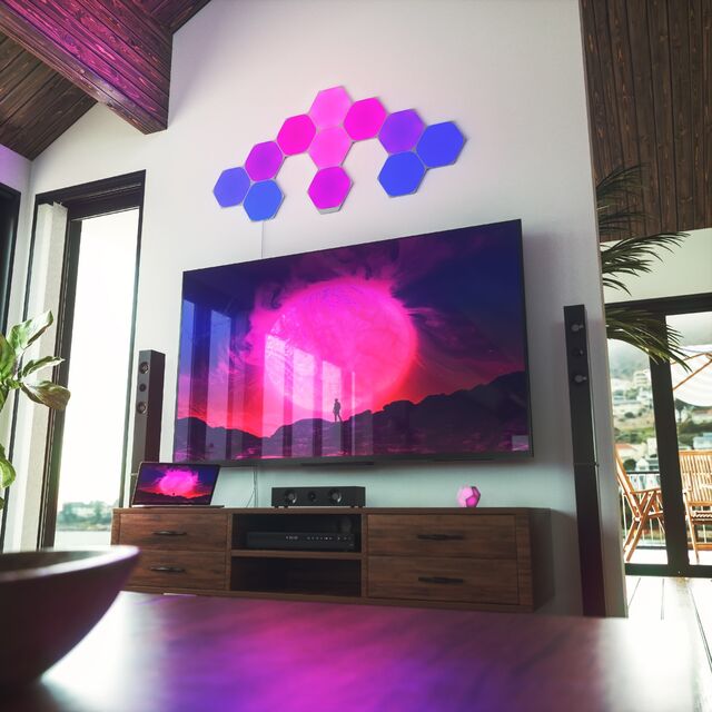 Kit de luzes com formas da Nanoleaf, desde €99,99