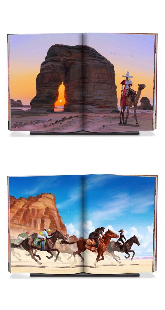 AlUla XXL – Blue Edition, € 11000, Assouline.