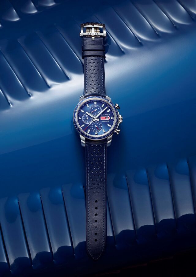 Mille Miglia GTS Azzurro Chrono, da Chopard