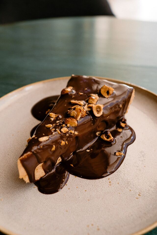 Tarte de praliné gelada