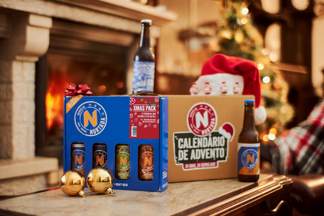 Xmas Pack, €7,60 na www.loja.cervejanortada.pt