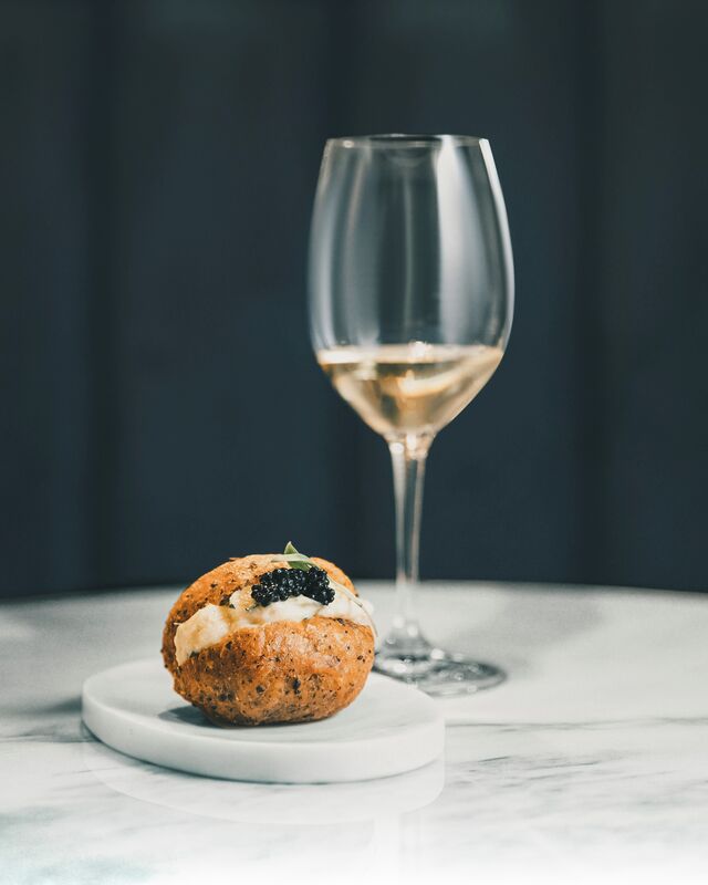 A famosa bola de berlim de bacalhau.