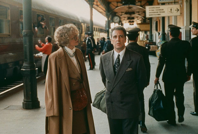 Diane Keaton e Al Pacino em O Padrinho: Parte III (1990)