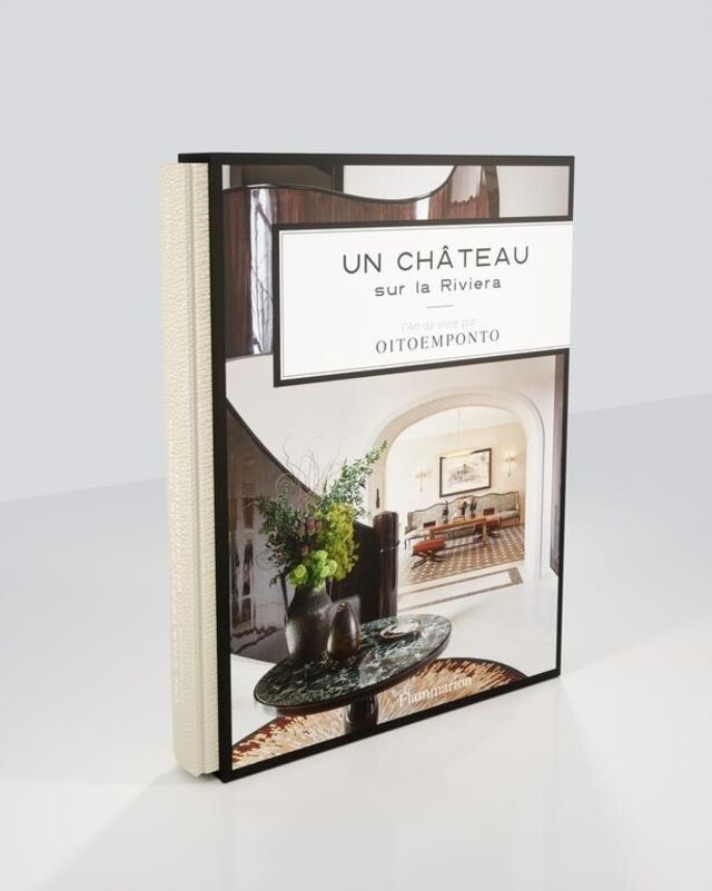 Livro "A Château on The French Riviera: Modern Interiors by Oitoemponto"