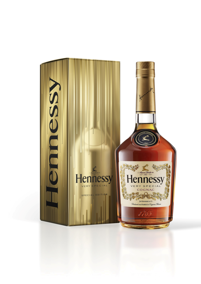 Hennessy Very Special Limited Edition Gold Bottle
