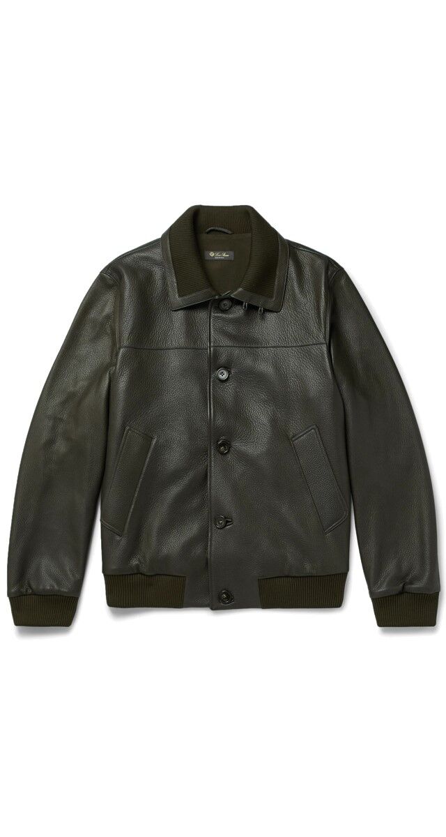 Bomber em pele, € 5650, Loro Piana