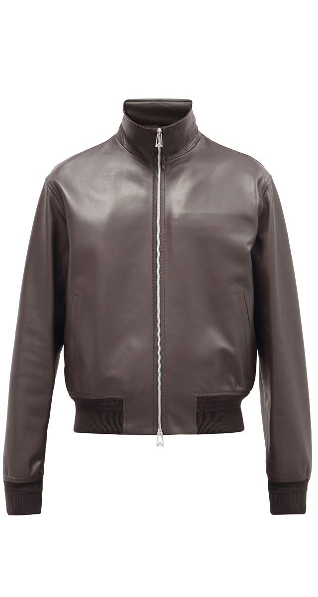Bomber em pele, € 3500, Bottega Veneta