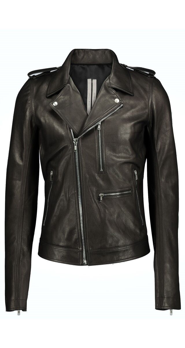 Biker em pele, € 2079, Rick Owens
